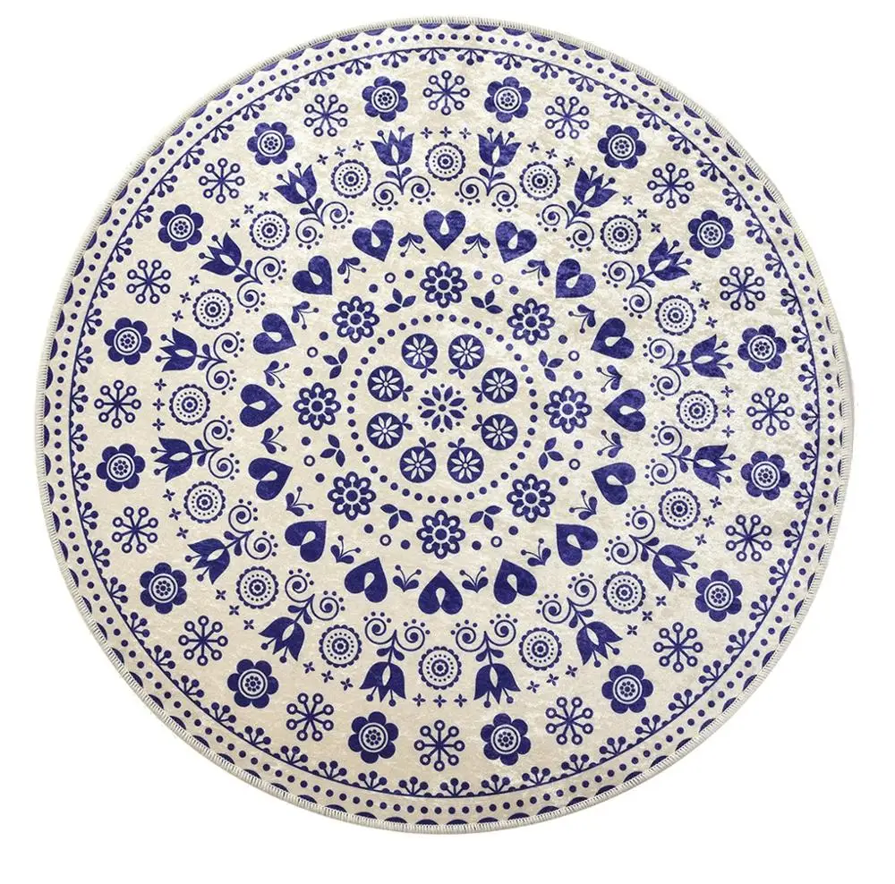 Antdecor круглые коврики 40 дюймов 100 см|Коврик| |