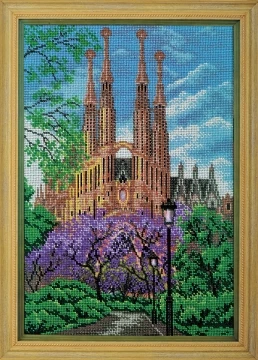 Набор для вышивания бисером Радуга бисера арт. В-280 Н-р Храм Св. Семейства.