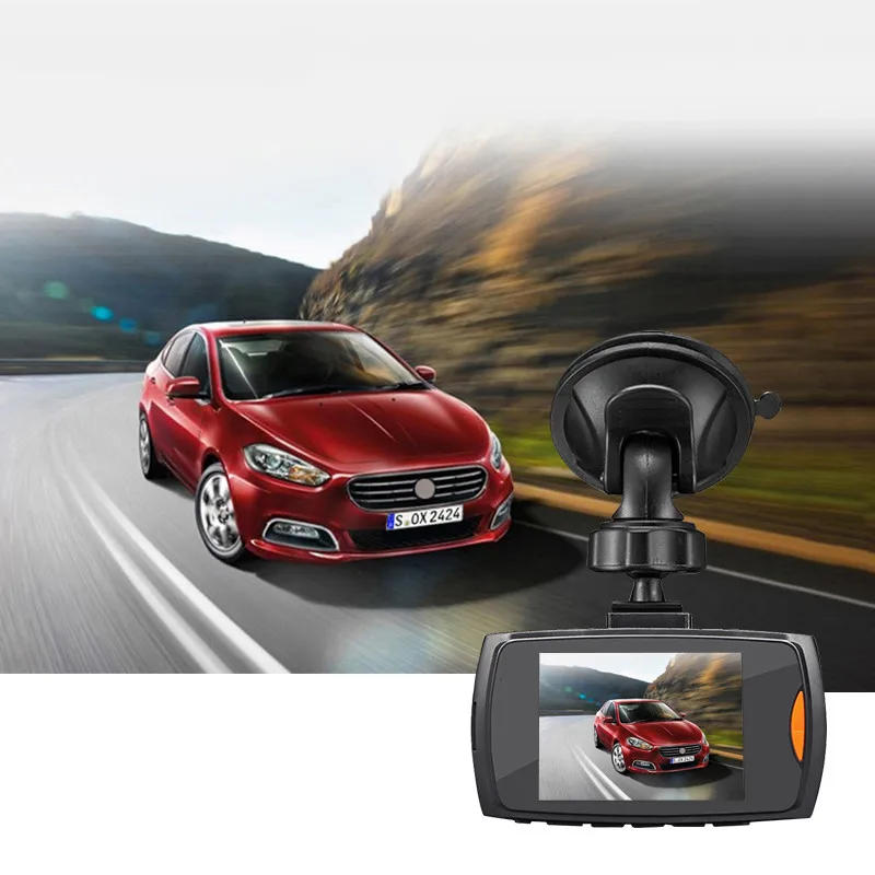 Портативная USB Автомобильная dvr камера 2,4 дюймов 1080P FHD Автомобильная камера видео рекордер Dashcam Sucked Тип авто автомобиль камера для приборной панели с подсветкой