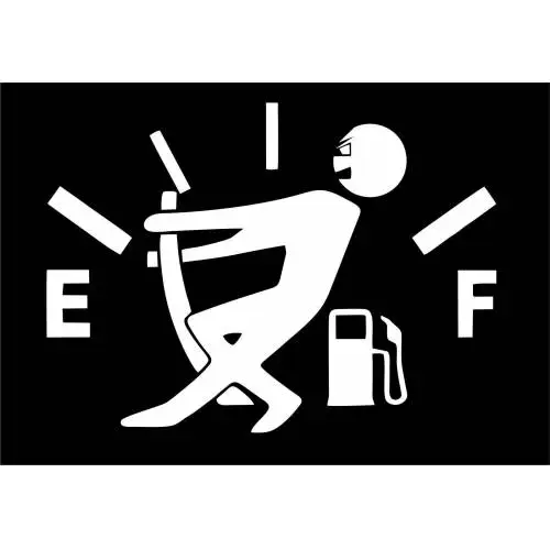 

- -Car Fuel Tank Cover Sticker