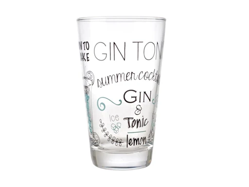 Стакан &quotСаммер Коктейлс&quot 395мл (р.29127) Gin Tonic без.упак.42877SLBD9 |
