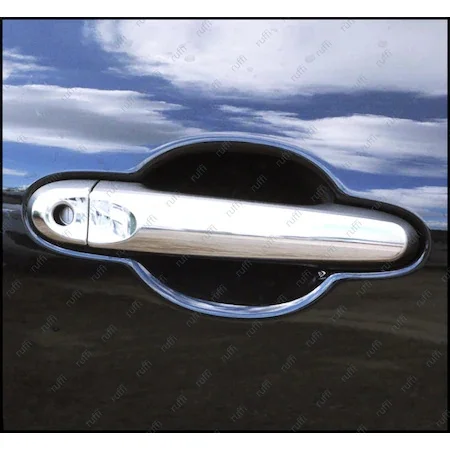 Хромированная дверная ручка для Nissan NOTE 4 двери 2013 дюйма аксессуары стайлинга
