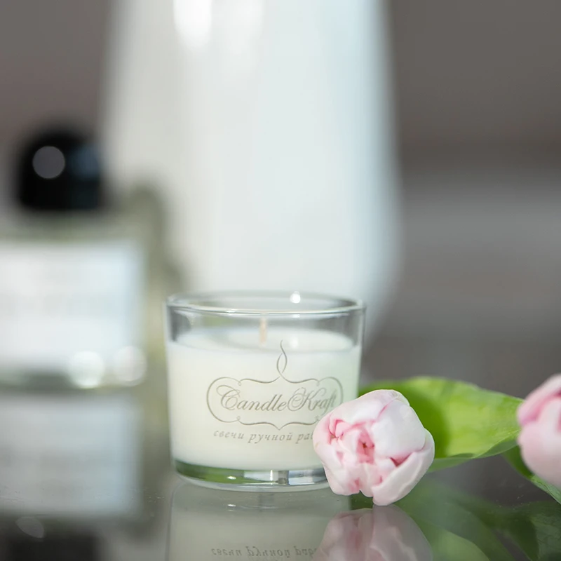Свеча ароматическая соевая CandleKraft Gardenia Aroma Mini &quotГардения&quot | Candles