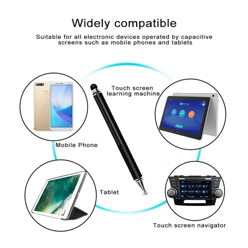 Стилус 2 в 1 ручка для рисования apple pencil емкостный экран ipad pro аксессуары