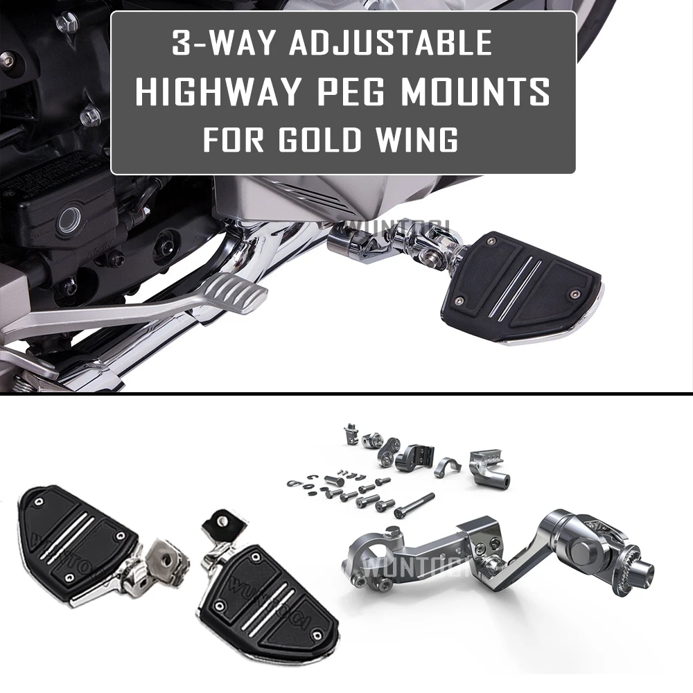 Мотоциклетные шоссейные колышки подходят для Honda Gold Wing Tour DCT подушка безопасности