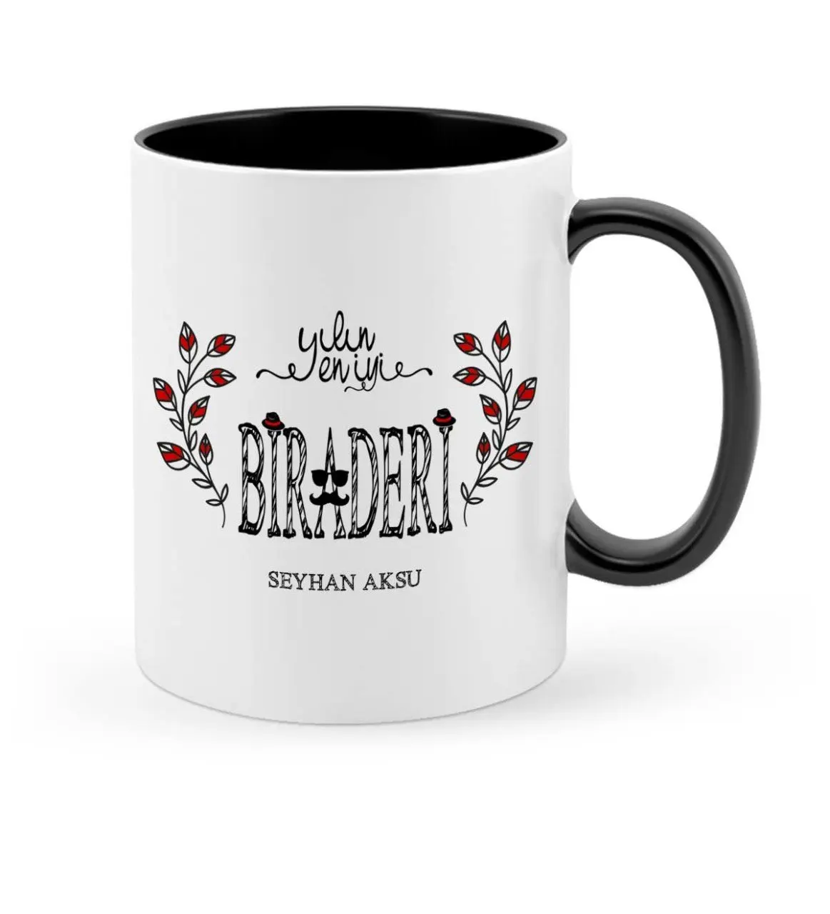 

Personalized The Year 'S Best Biraderi Black Mug Cup