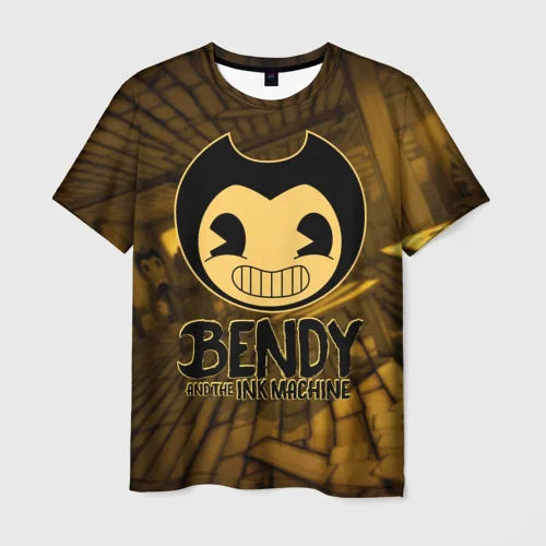 Детская футболка 3D Bendy and the ink machine (33)|Тройники| |
