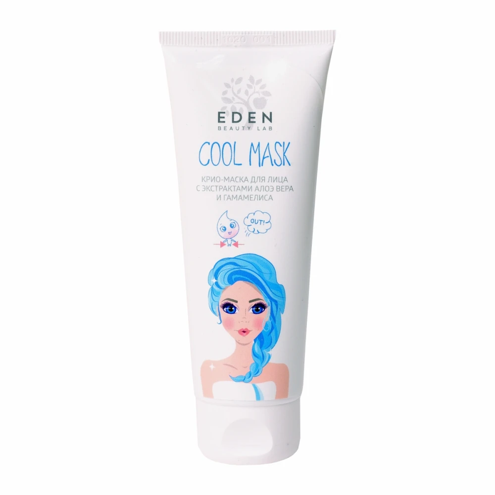 Крио Маска для лица EDEN Beauty Lab &quotОхлаждающая&quot 75 мл | Красота и здоровье