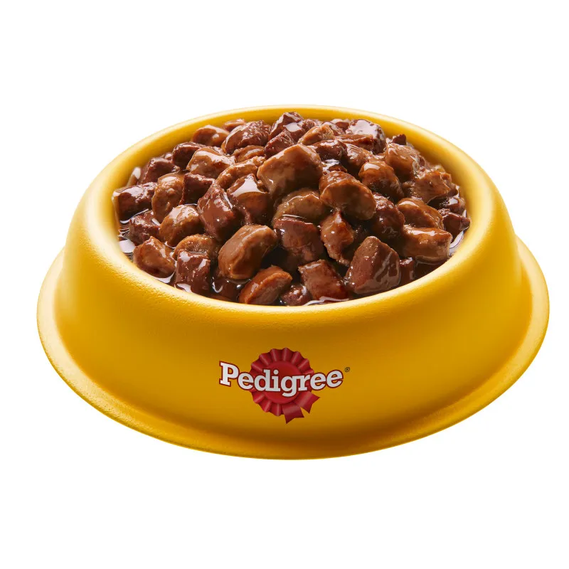 Влажный корм Pedigree для взрослых собак всех пород с говядиной в соусе 28 шт по 85г. |