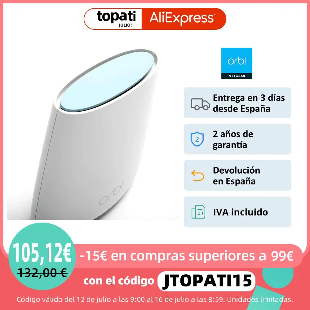 Беспроводной маршрутизатор Netgear Orbi RBR20|3G/4G роутеры| |