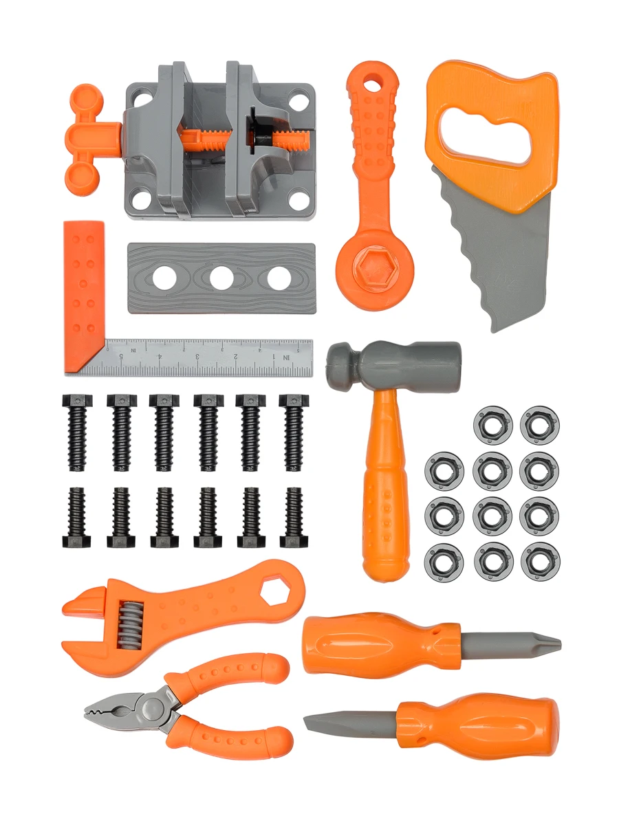 Инструменты Детские Игрушечные Игровой Набор Строительные Для Мальчиков и