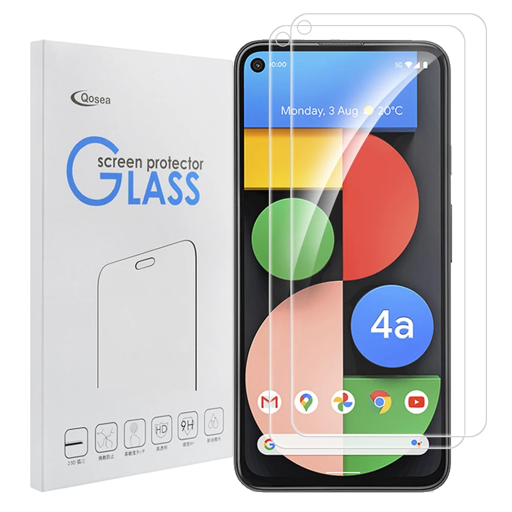 2 шт. закаленное стекло защита для экрана Google Pixel 4a 5G 5 XL 4 Защитная пленка