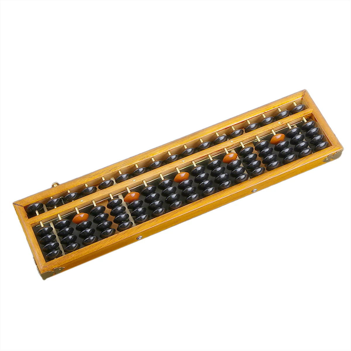 17 файлов 5 бусин деревянный один сброс кнопки профессиональный Abacus-1