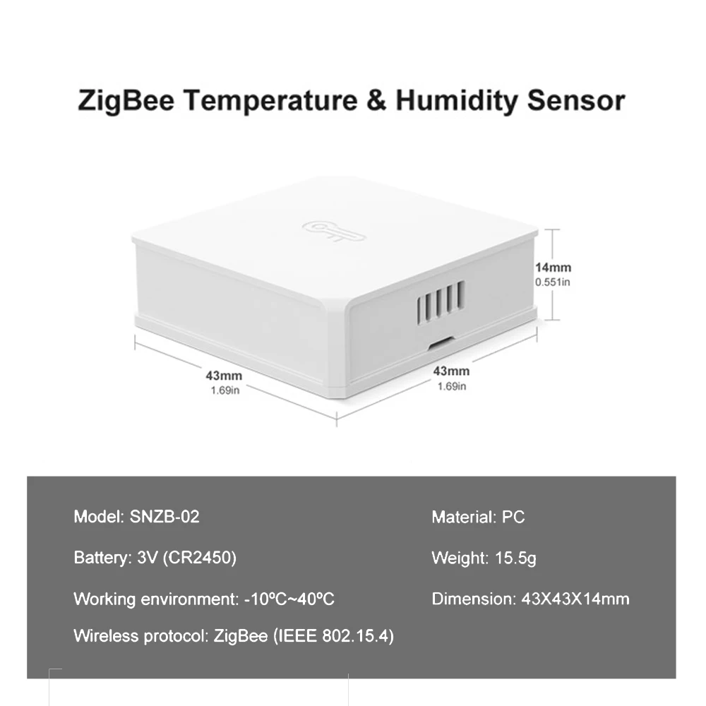 SONOFF SNZB 02     Zigbee,   SONOFF Zigbee Bridge Hub Gateway Smart Home