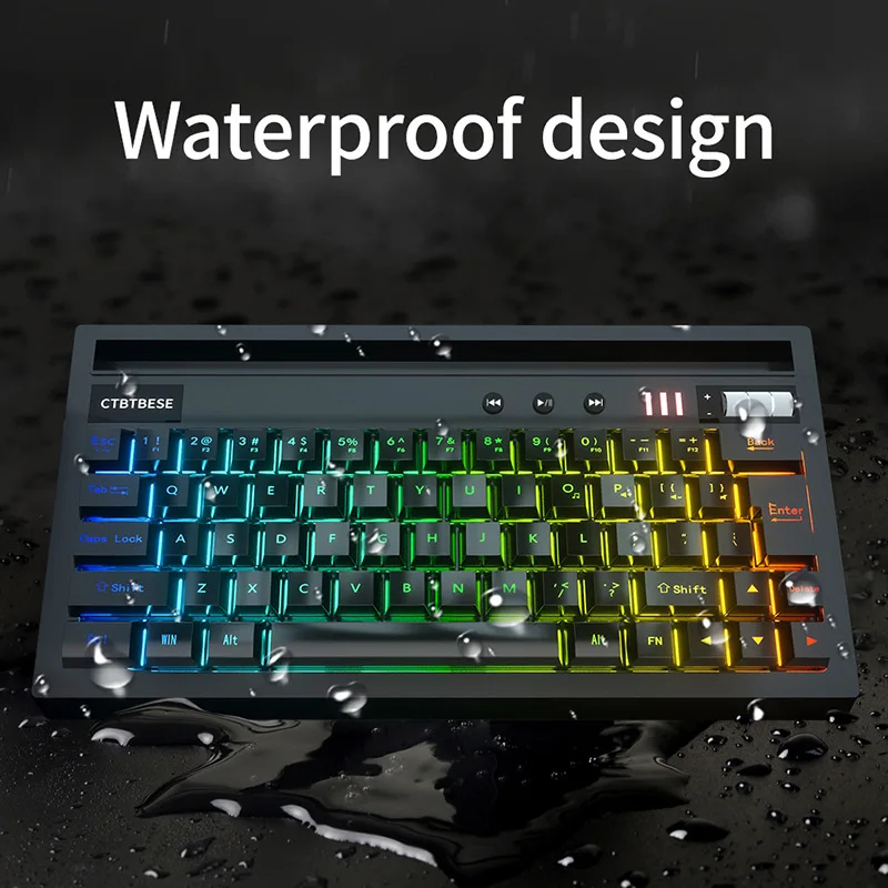 2022 Gaming office Keyboard RGB LED Backlight Plug And Play White/Black Ergonomic Design Waterproof |