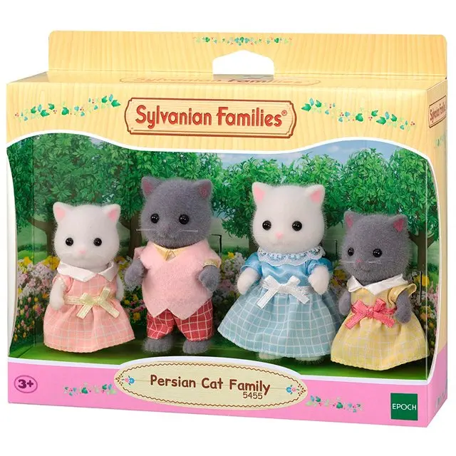 Игровой набор Sylvanian Families Семья Персидских кошек |