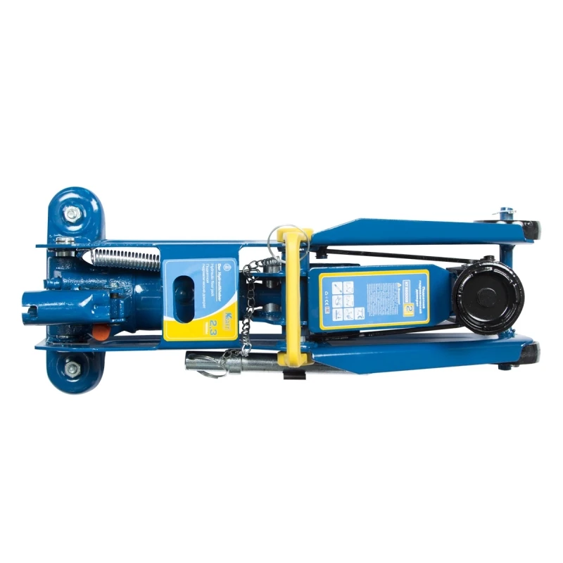 Домкрат подкатной KRAFT KT 820008 (предохранительный клапан морозостойкое масло вес 9кг
