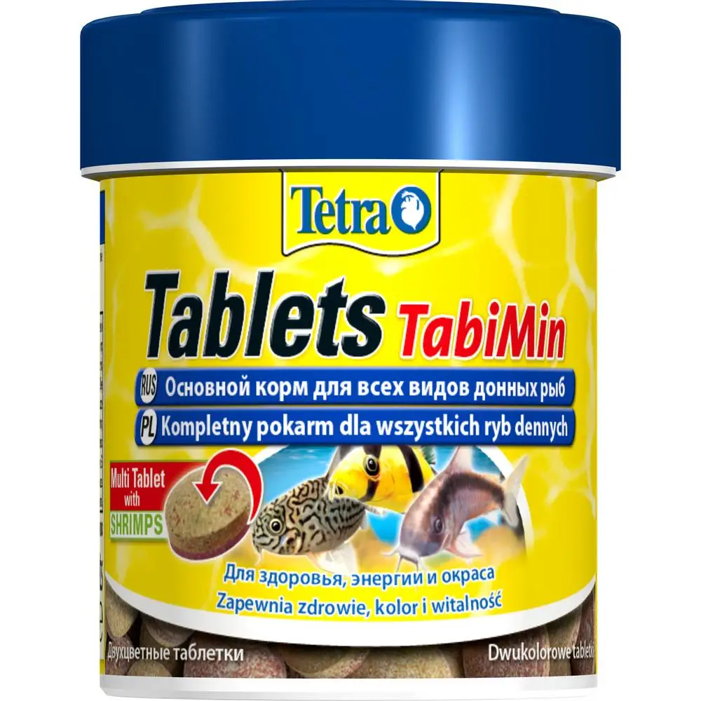 Корм Tetra Tablets TabiMin 120 табл. для всех видов донных рыб |