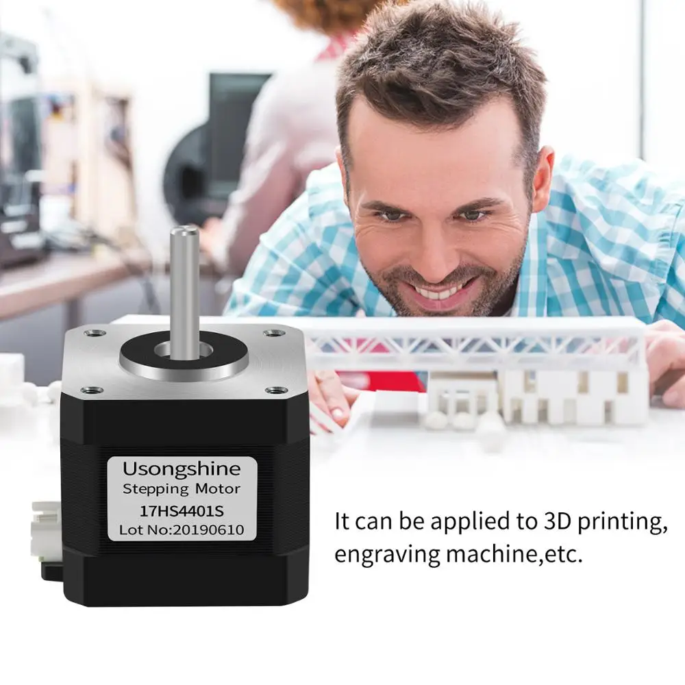 4-проводной шаговый двигатель Nema17 для 3D принтера 42bygh 1.5A (17HS4401S) Ender 3 TT S 5 шт./лот |