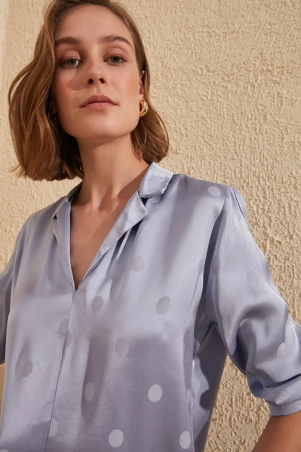 Блузка с воротником|Блузки| |