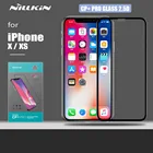 Для iPhone X XS стекло Nillkin CP + PRO 2.5D Закаленное стекло ультратонкое полное покрытие Защитная пленка для экрана для iPhone X XS пленка