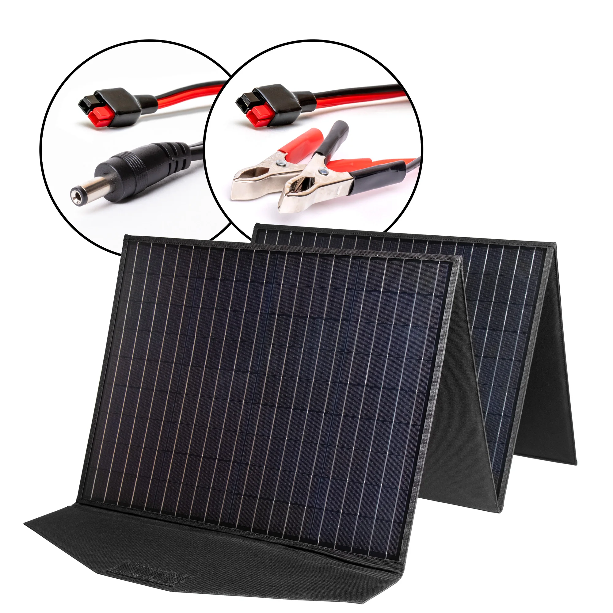 Солнечная панель TOP-SOLAR-204 200W 18V DC и HPP влагозащищенная складная на 4 секции |