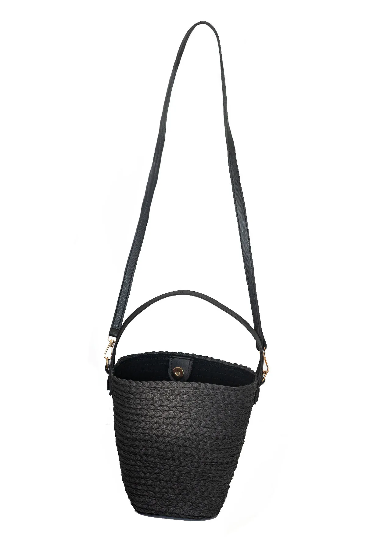 Black Straw Bag Shoulder Bag Women Bag Stylish Fashion Bag Bohemian Basket rattan Handmade bags for women 2021 Made in Turkey