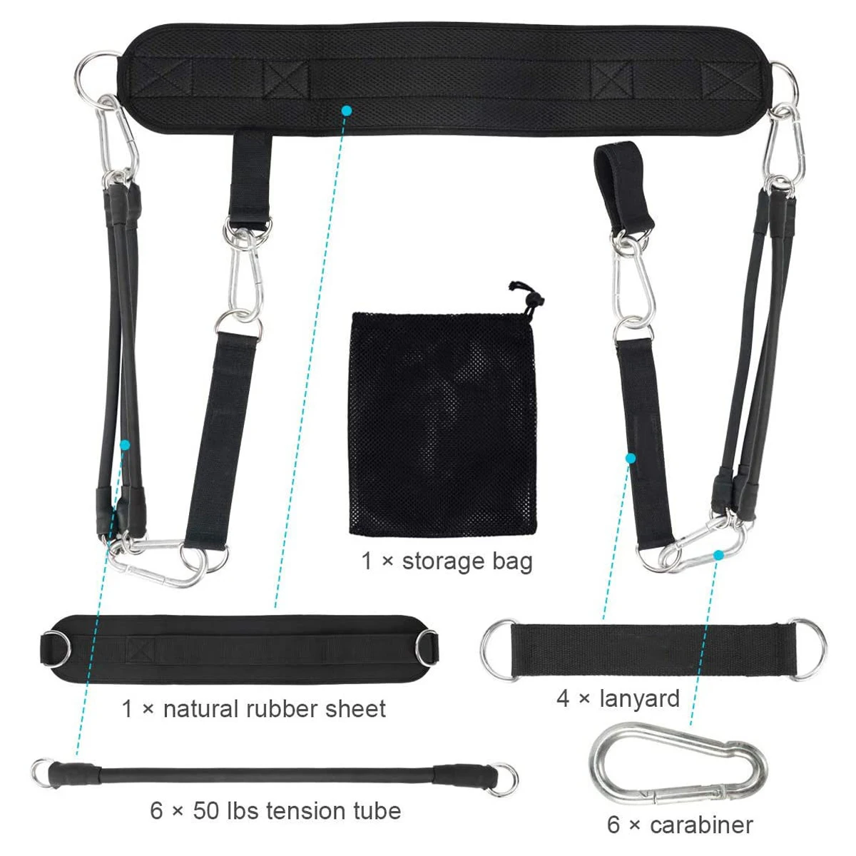 Ремень-бустер для фитнеса унисекс дополнительный ремень с горизонтальной