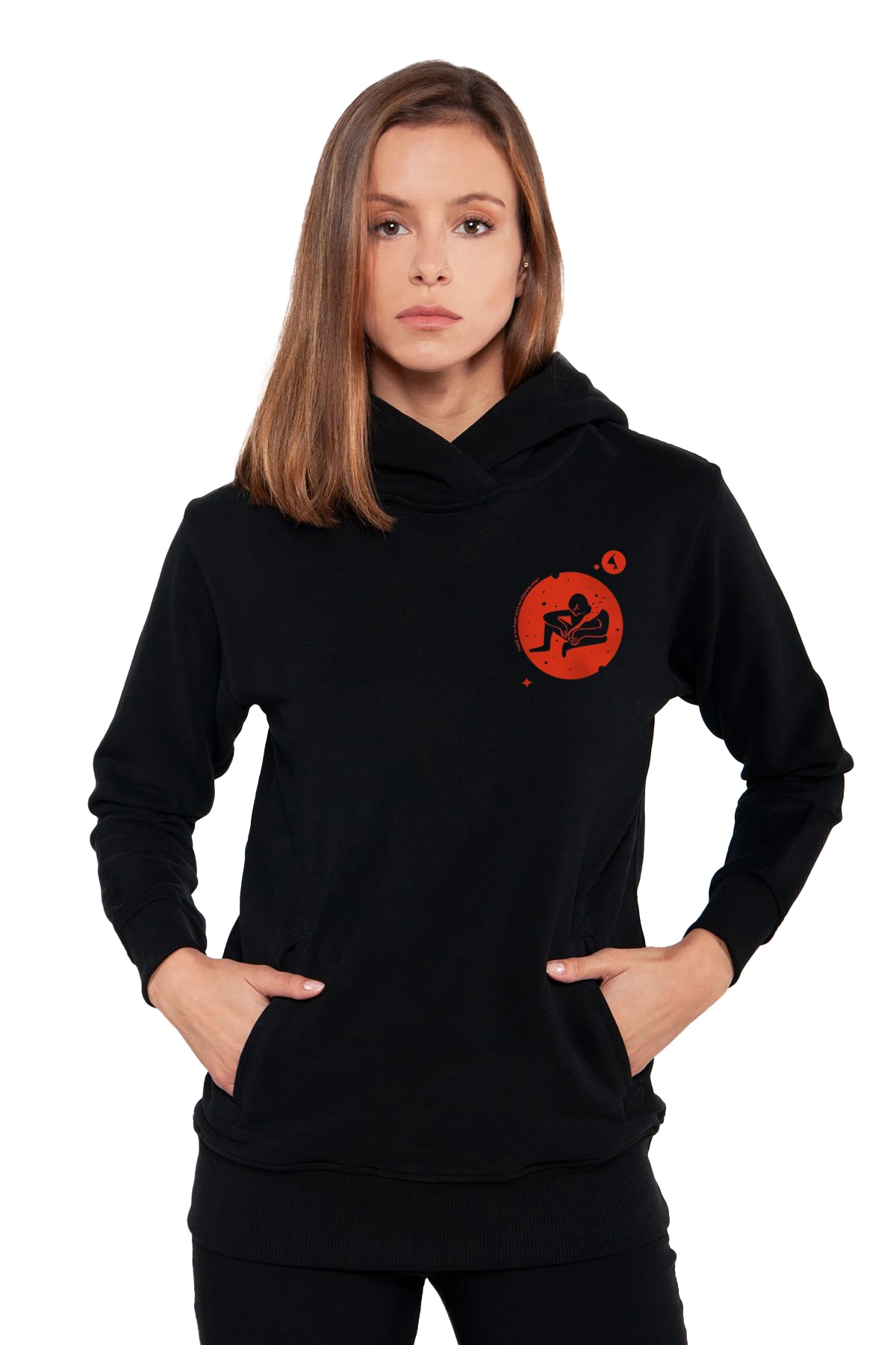 

Sweatshirt woman man oversize fleece winter christmas 100% cotton clothes Hooded Hoodies special production black quality fabric