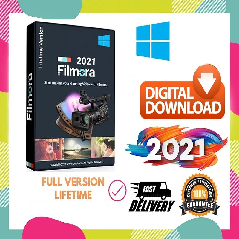 

"Filmora X 10Sign Control in box packet effect more style characters | Version"