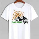 Мужская футболка Уаз ,  летняя футболка UAZ Patriot, Оверсайз