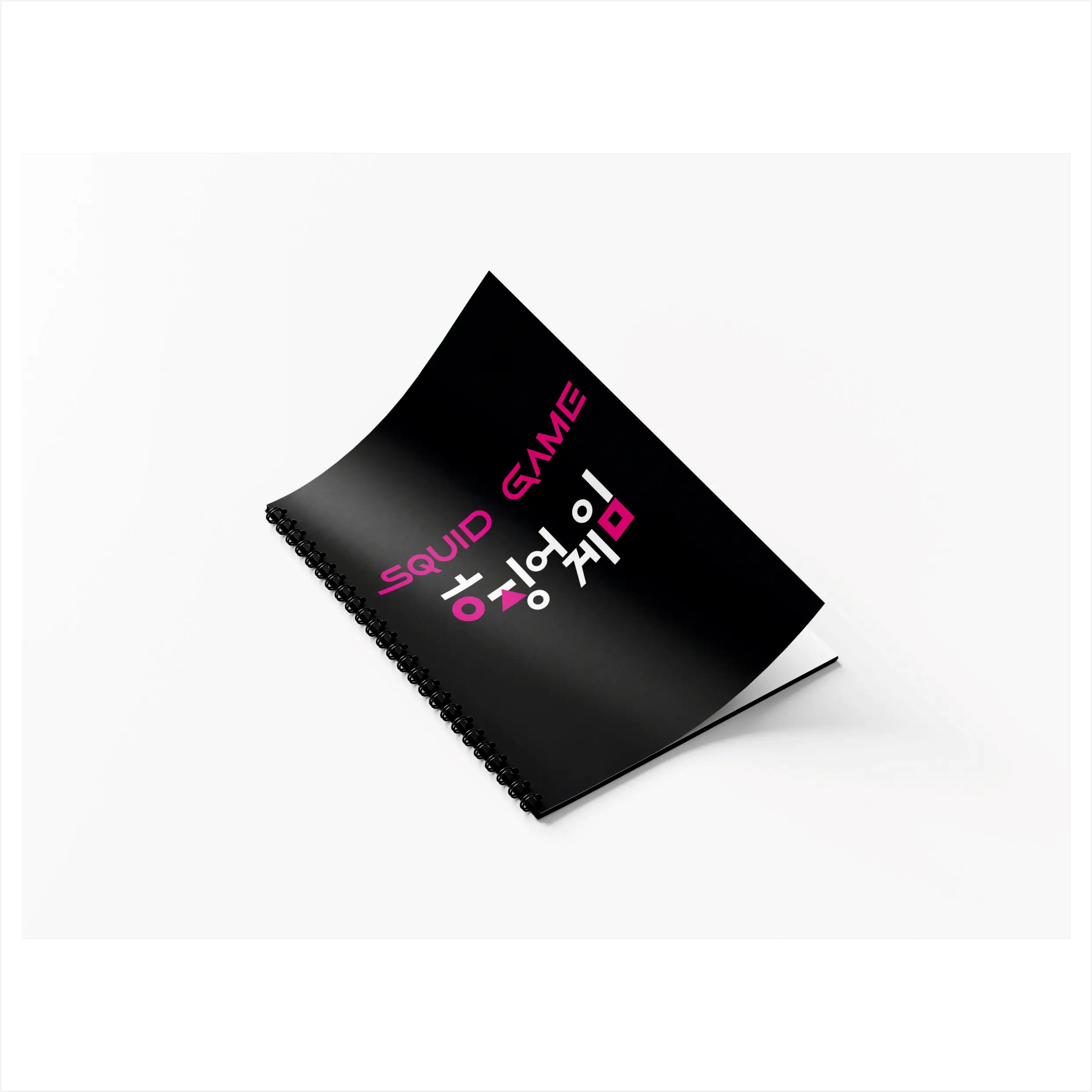 Блокнот Игра в кальмара / Тетрадь для записей Канцелярия Все школы клетку 48