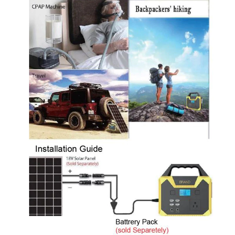 Портативный Мощность станция 150Wh AC DC Солнечные генераторы 220V аварийное освещение
