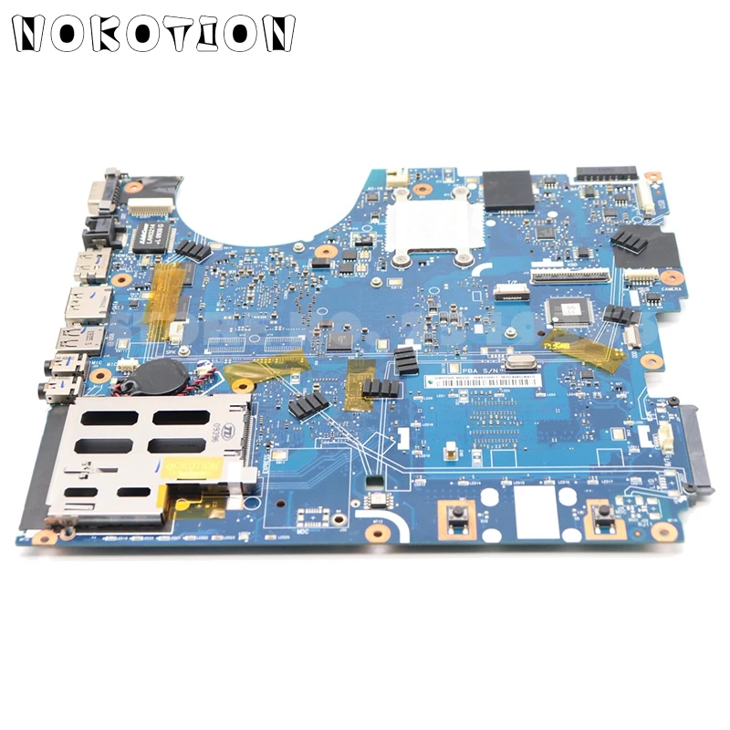 NOKOTION для Samsung NP-R522 R522 материнская плата ноутбука BA92-05738A BA92-05738B PM45 DDR2 Бесплатный ЦП |