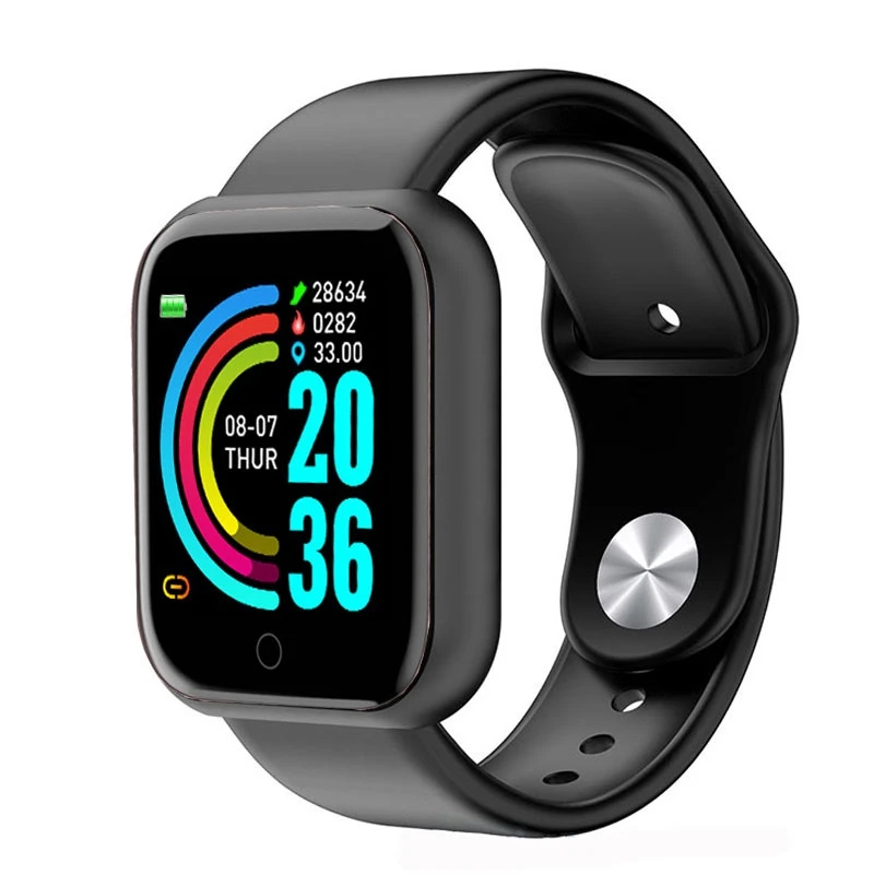 

Умные часы D20 Pro Y68 Bluetooth фитнес-трекер спортивные часы монитор сердечного ритма кровяного давления умный Браслет для Android IOS