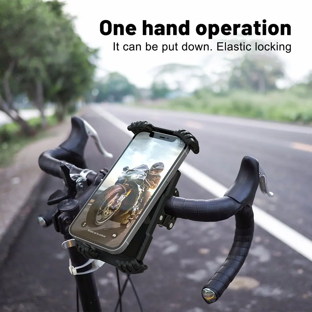Bikecycle Accessories Adjustable Bike Mobile Phone Holder Navigation Bracket Electric Car Navigation Bracket Adjustable Design