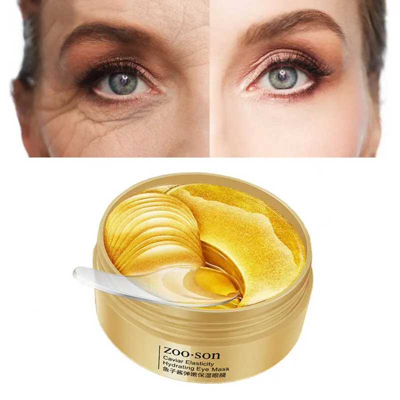 Патчи для глаз Увлажняющая прозрачная коллагеновая маска кожи вокруг Zoo-son