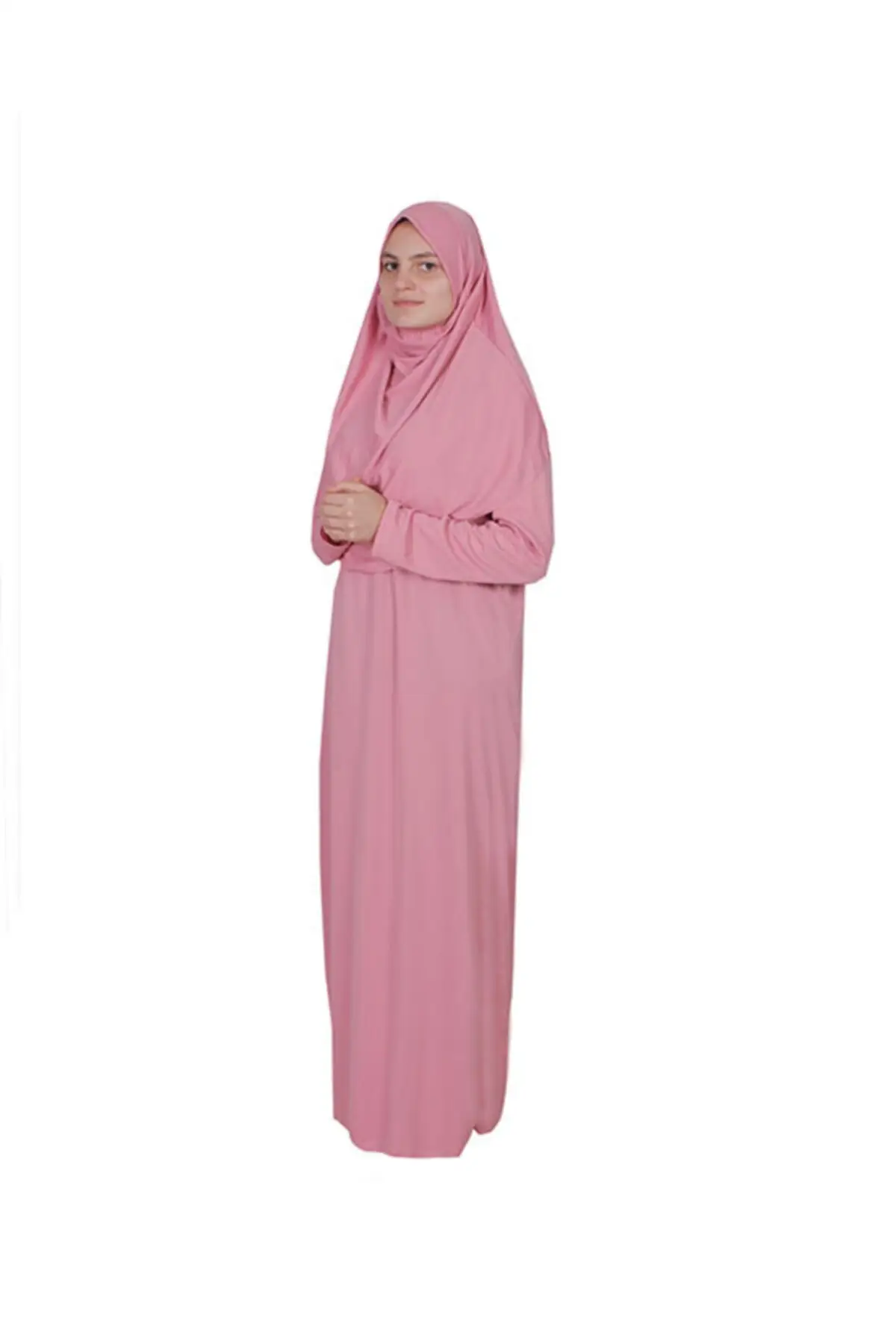 

Muslim Sets Prayer Clothing Women Hijab Dress Full Cover Hooded Abaya Long Dresses Islamic Jilbab Ramadan Clothing M-XXL