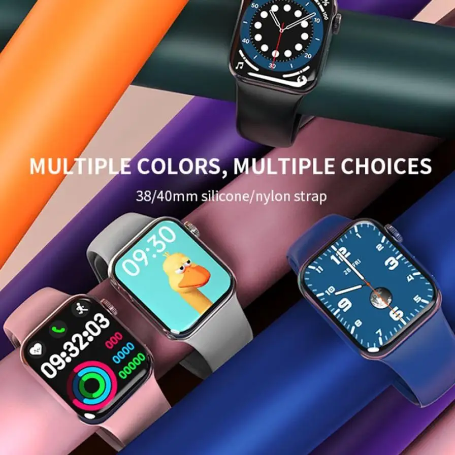 

HW12 Smart Watch Full Screen 40MM 3D Dynamic UI Bluetooth Call Long Standby SmartWatch With Split Screen Men Women PK IWO 8 10
