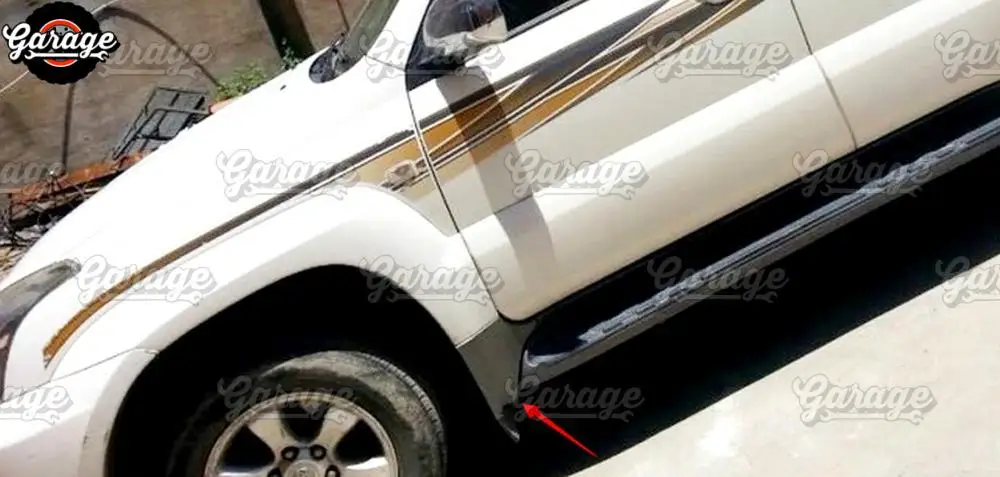 Брызговики на крылья для Land Cruiser Prado 120 2003 2009 АБС пластик 1 комплект/2 шт. украшение