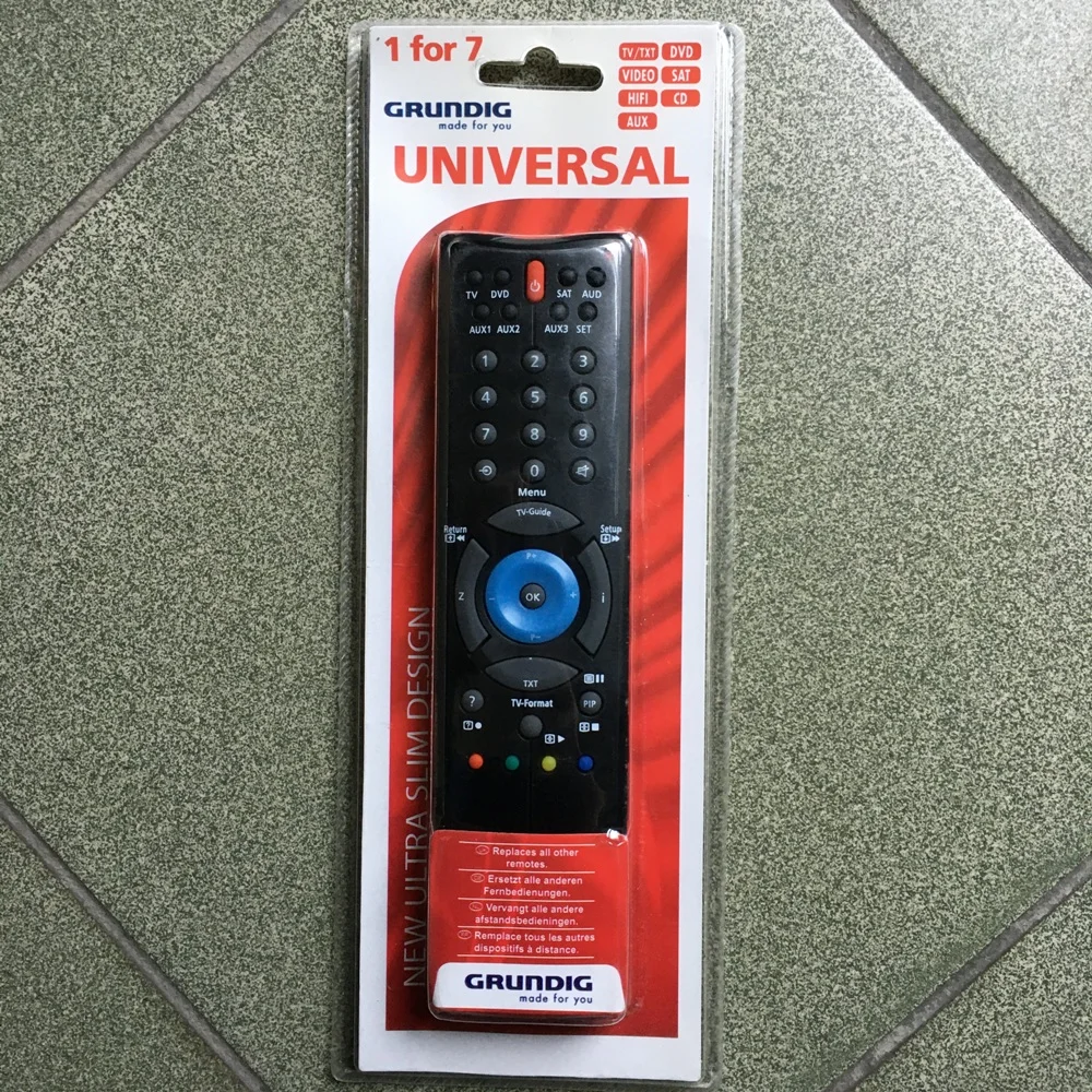 Пульт дистанционного управления универсальный GRUNDIG RC 7 1 [7в1]|Пульты ДУ| |
