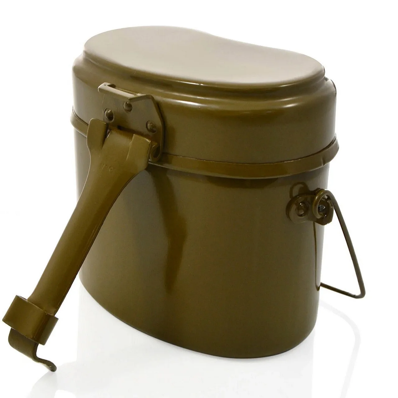 Military flask bowler USSR soldier officer with case Army | Дом и сад