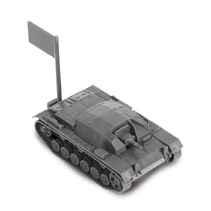 National team model German штурмовое gun StuG-III Ausf B Zvezda 6155 scale 1/100 military miniature plastic models |