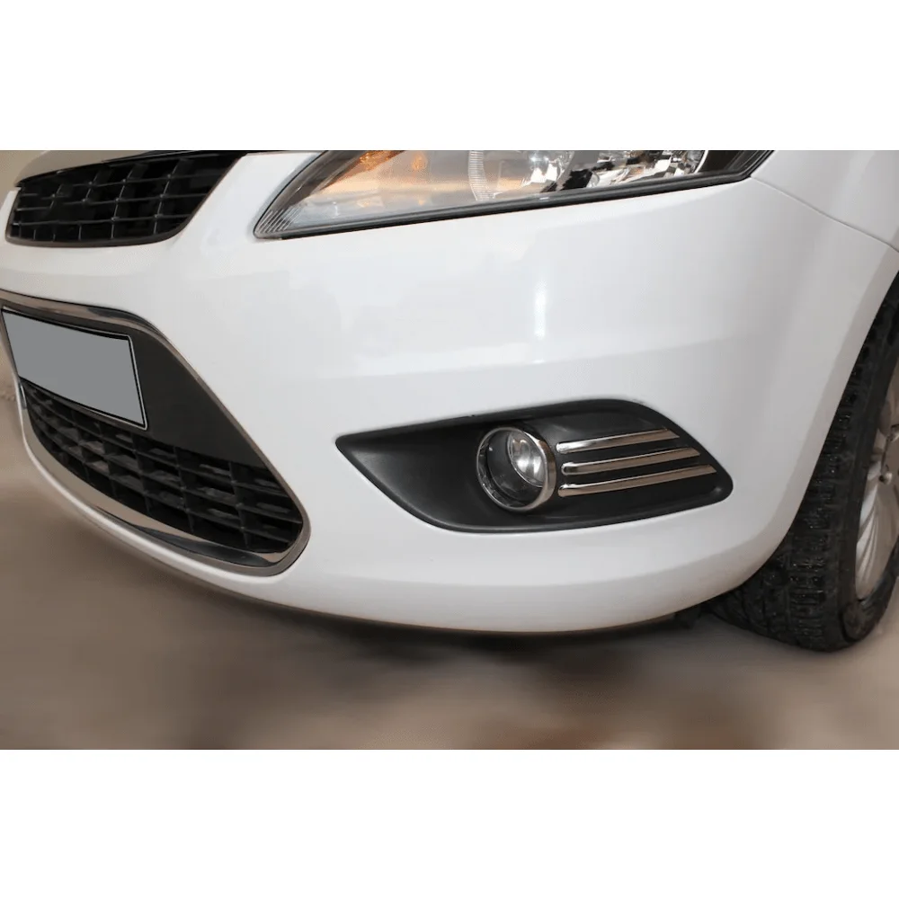 Хромированные Противотуманные фары для Ford Focus 2 HB модели 6 шт. внешний аксессуар из