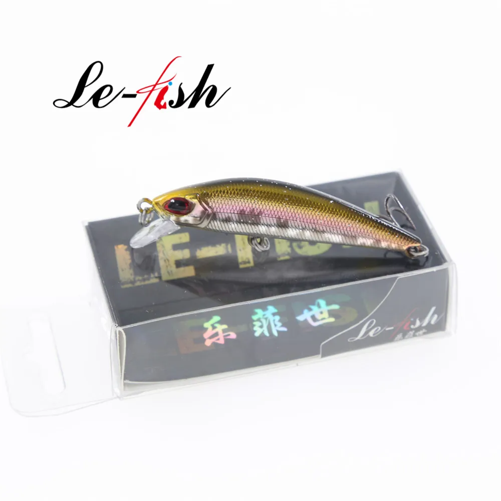 Le fish новые рыболовные приманки 63 мм 8 г тонущий гольян искусственная приманка для