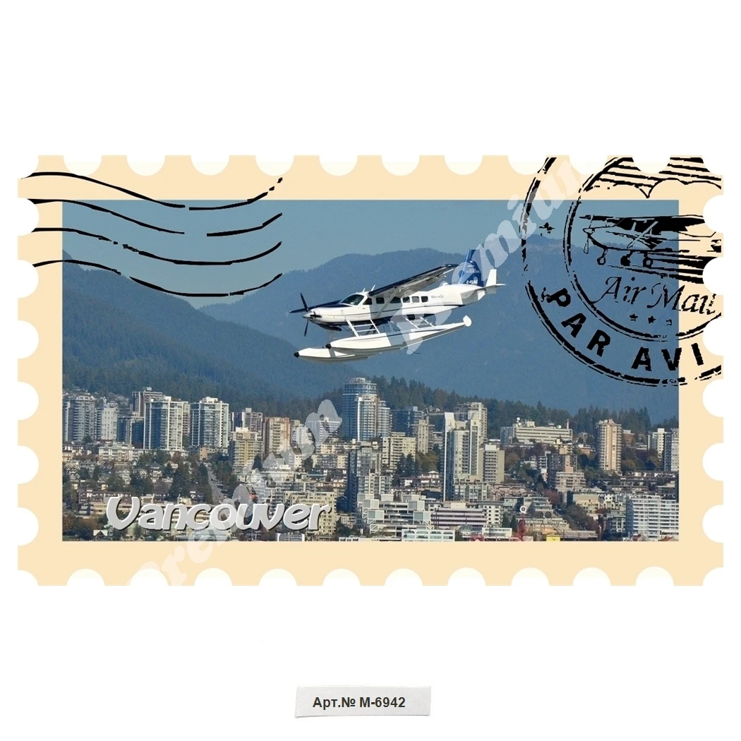 Ванкувер Канада Сувенирный магнит | Дом и сад