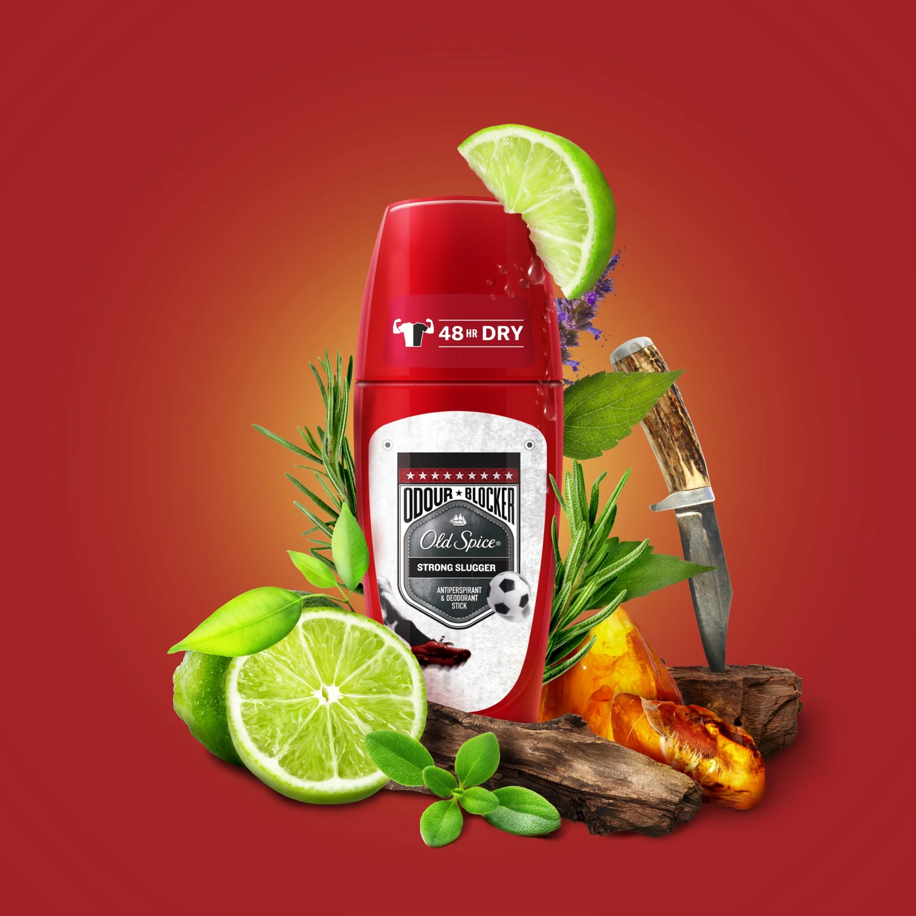 OLD SPICE Роликовый дезодорант-антиперспирант Odour Blocker Strong Slugger 50мл | Красота и
