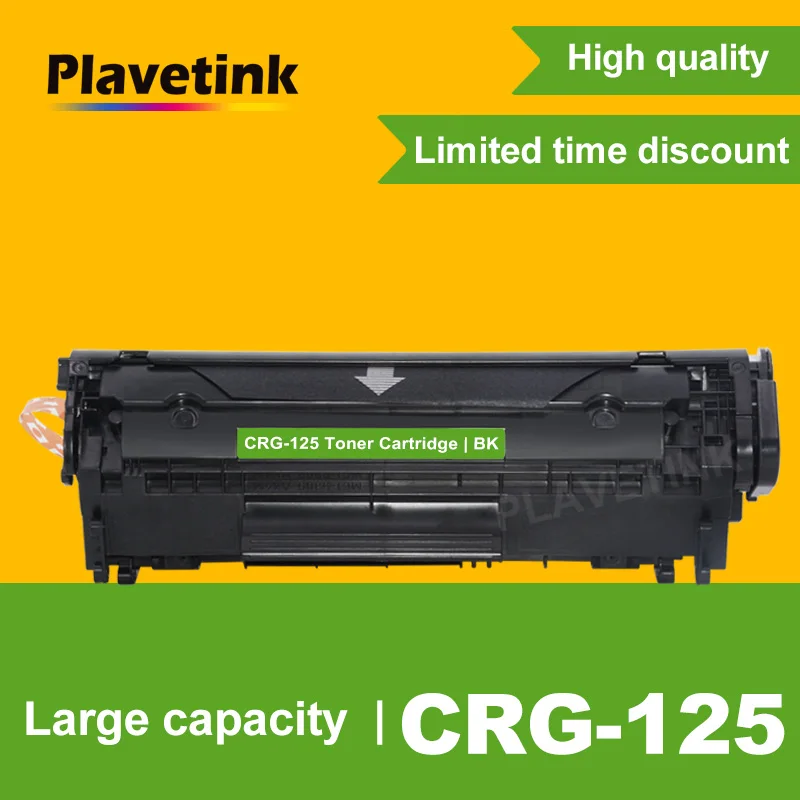 Plavetink Black CRG 125 Refillable Toner Cartridge for Canon CRG125 LBP6000 LBP6018WL LBP6030w MF3010 Laser Printers | Компьютеры и