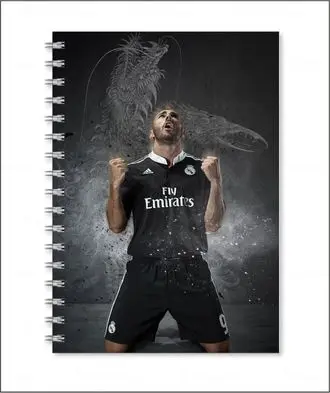 Тетрадь Бензема Карим Benzema Karim №2 А6 | Канцтовары для офиса и дома