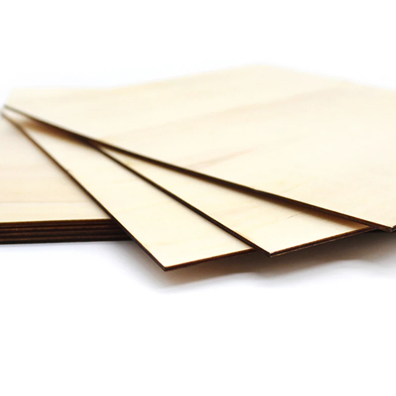 

1Pcs Thickness 1.5-5.0mm Wood Model Thin Chips Basswood Board Press Plate Technology Production Creative Handmade DIY Materials